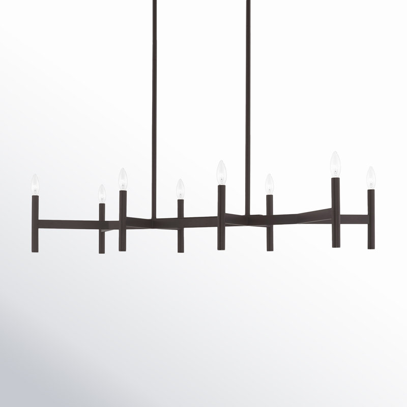 Martella 8-Light Chandelier, Bronze