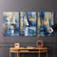 Sea and Shore Series XXI - Ensemble de 3 toiles tendues avec châssis - Prêt à être accroché-107312435
