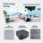 3-Piece Cec Insulation Set For Inflatable Hot Tub , Suit For Square Inflatable Spa, Outdoor Spa Inflatable Cover Square Top Lid ,Insulation Cover,Hot Tub Mat-105849990