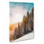 Sunrise Over The Forest - Wrapped Canvas-56662494