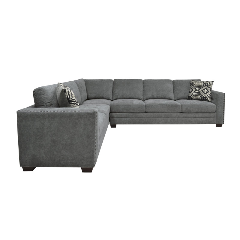 Upholstered 127.5 " L-Shaped Seating Component