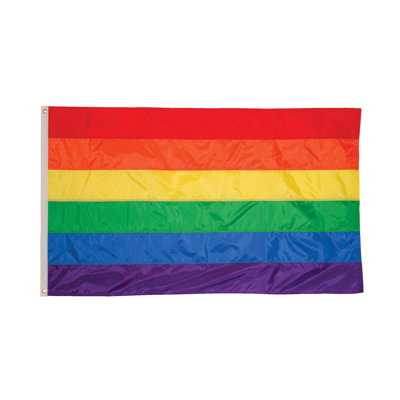 Rainbow Grommet Flag