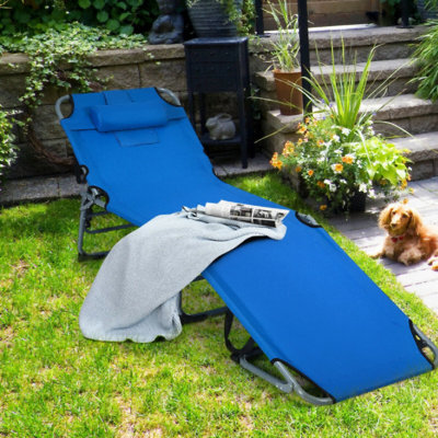 Saenz Outdoor Rust-Resistant Metal Chaise Lounge