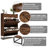 16-Pair Farmhouse Shoe Storage Cabinet with 3 Drawers for Entryway