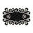 Premium Hall Carpet, 31.5 x 78.7 inches | 100% Polyester, 1200 g/m², Non-Slip Leather Sole, 0.16 in Sponge Height | Antibacterial, Anti-Allergic, Machine Washable at 30°C | Elegant Black & White Design for Easy Cleaning-625897588