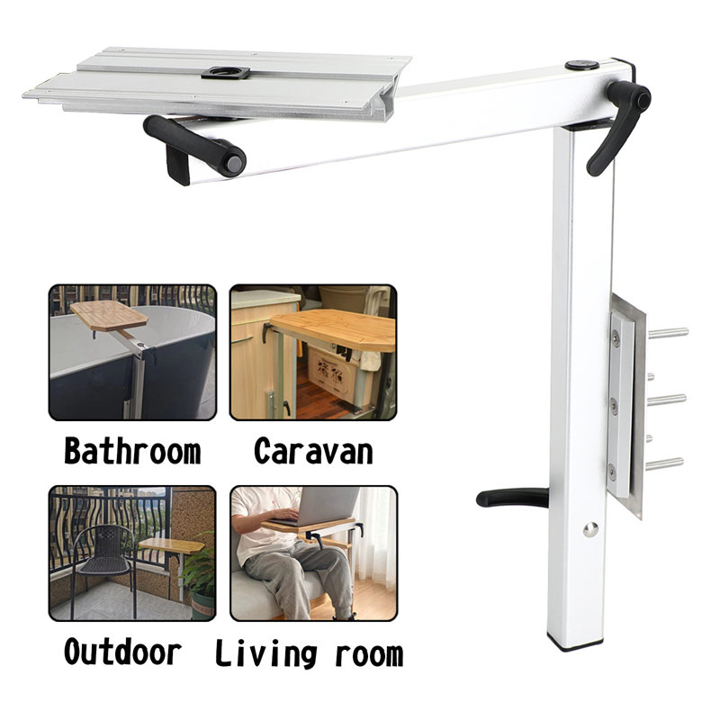 Pied de table rotatif 360 degrés pour caravane