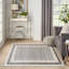 Tapis abstrait en polyester / polypropylène tissé à la machine Tarango-1060464560