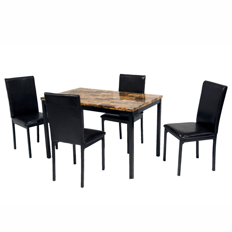Ensemble de salle à manger 5 pièces Della