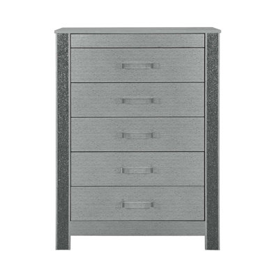 Commode argent Lorenzo