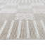 Rectangle Geometric Hand Tufted Wool Area Rug in Ivory/Gray-180834951