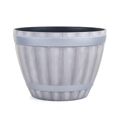 Peringer Handmade Barrel Planter