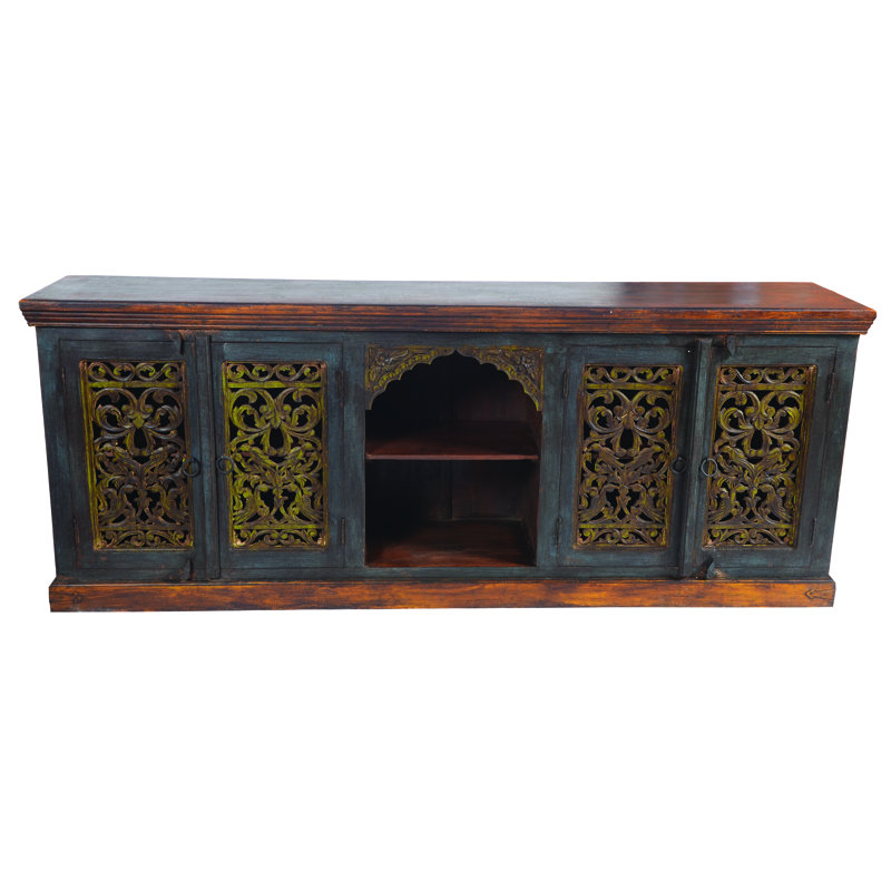 Alnita 91 " W Solid Wood Sideboard