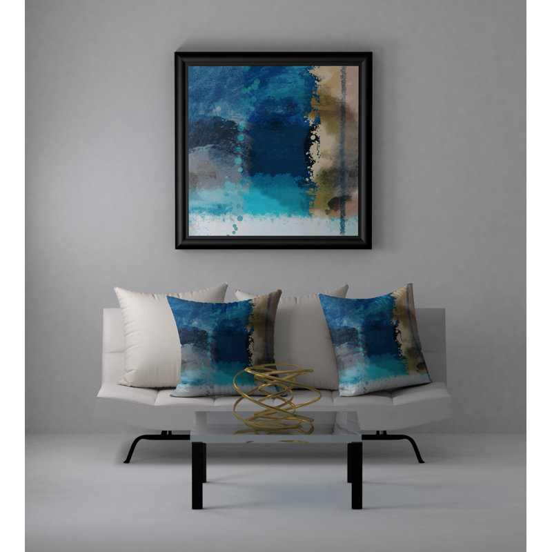 Coussin décoratif carré fragrance compliment, 20 po x 20 po