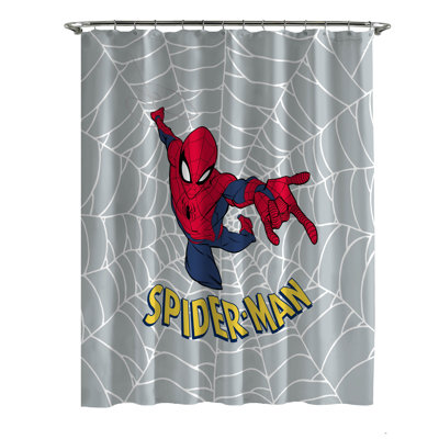 Spiderman - Bad Guys Beware shower curtain