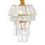 1 - Light Gold Chandelier Pendant