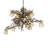 Gabaldon 12 - Light Dimmable Tiered Chandelier