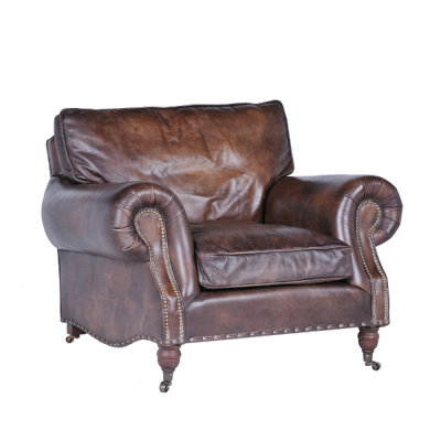 Elda Leather Club Chair