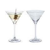 Dartington Crystal Twilight 210ml Martini Glass Set