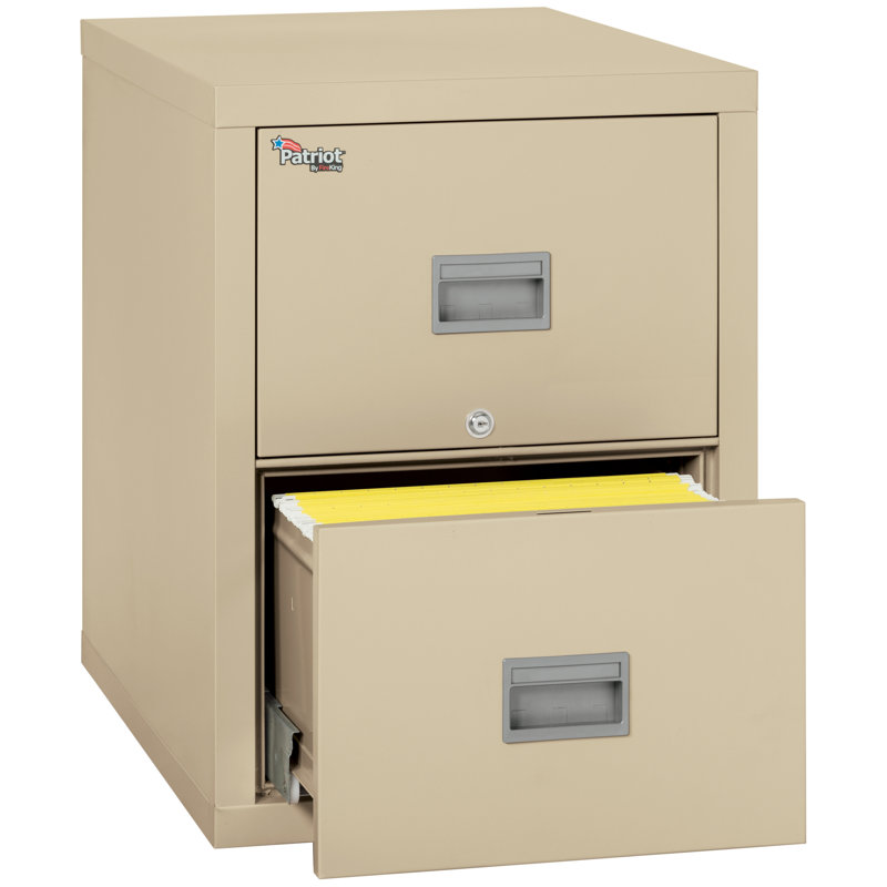 Classeur vertical à 2 tiroirs Patriot, Parchemin, 27.75'' H X 20.81'' W X 31.56'' D