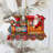 Santa's Train Wooden Ornament by G. Debrekht