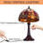 11.8"2-light Tulip Tiffany Table Lamp