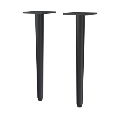 Wall Hung Vanity Decorative Leg Set - Chrome