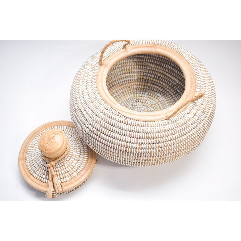 Ndaa Basket, White