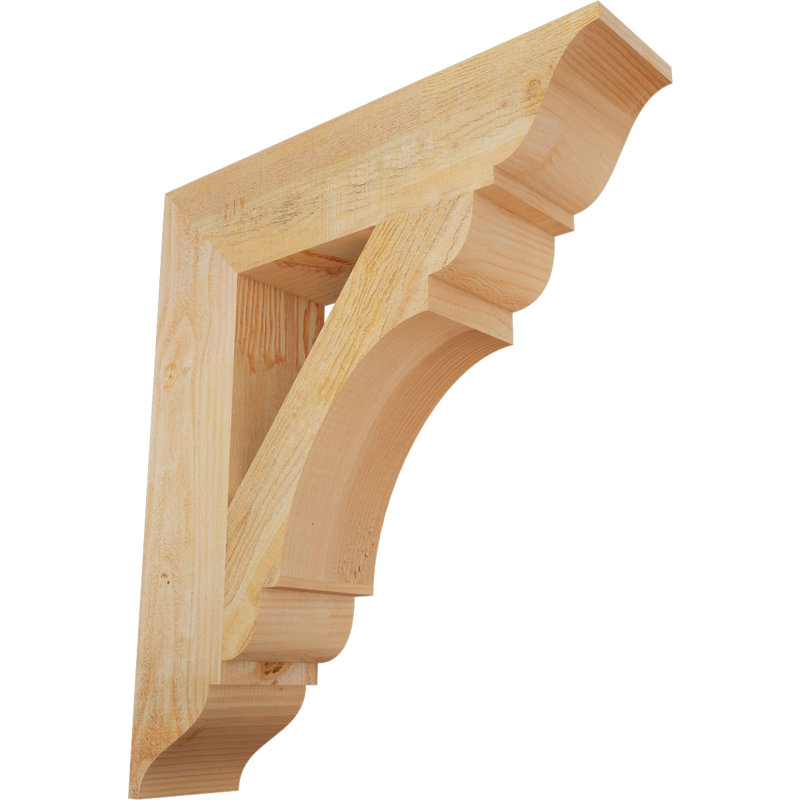 Support olympique traditionnel, Douglas (brut), H 26 po x l 5,5 po x P 30 po