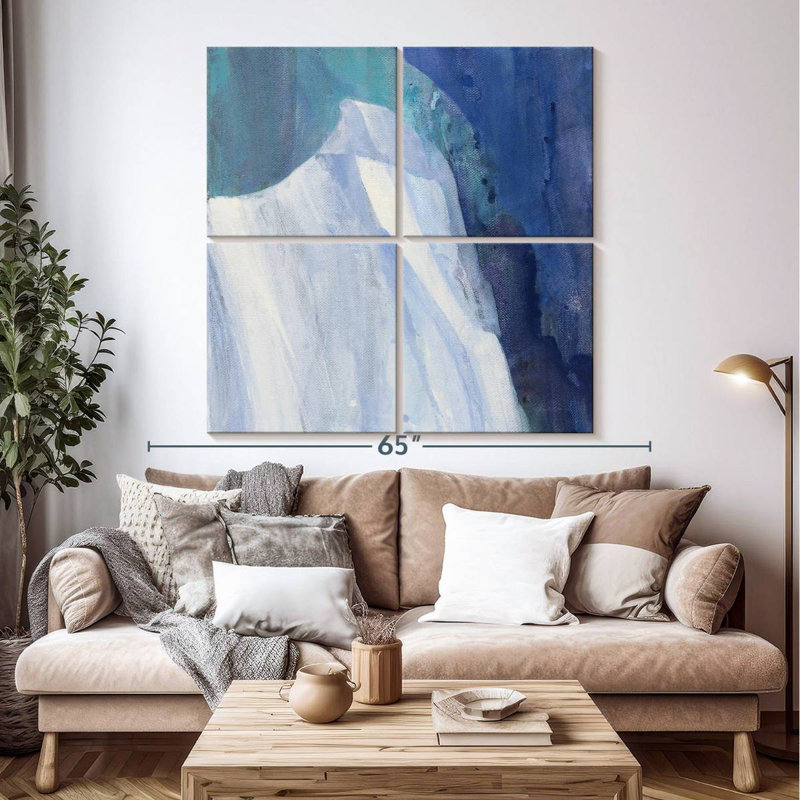Crystal Morning I, 50" H x 50" W