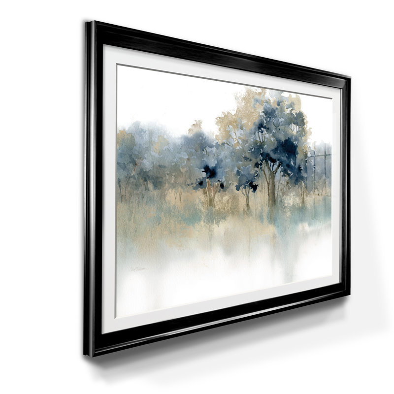 " Waters Edge II " Painting Print, Black, 22" H x 30" W x 1" D