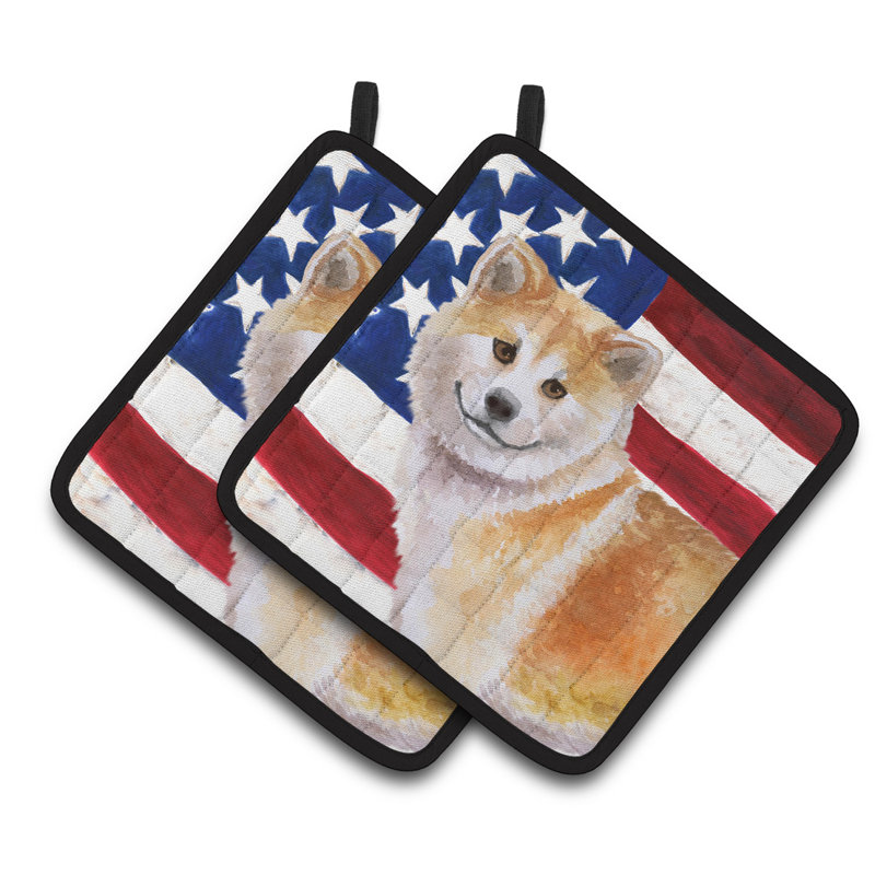 Cuisinier poignée caroline shiba shiba patriotique