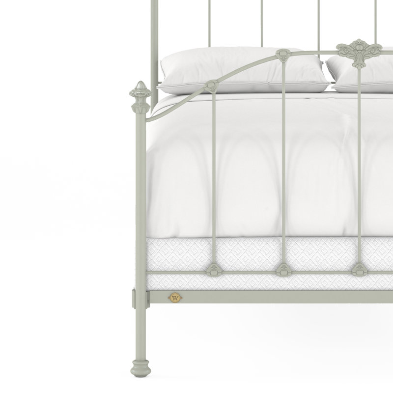 171 Country French Bed | Complete Standard, Full, Sage Green