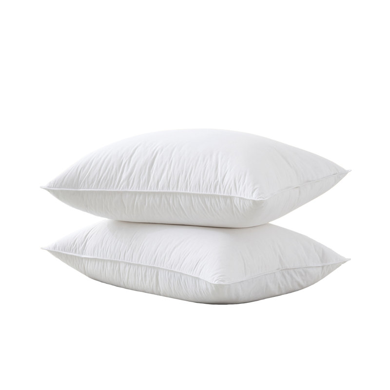 Dual-Comfort Goose Down & Feather Pillow, Queen