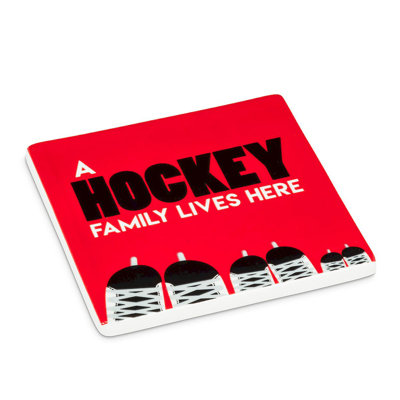 Sous-verre Hockey Family