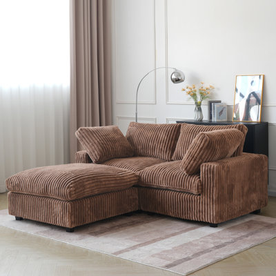 3 - Piece Upholstered Sectional