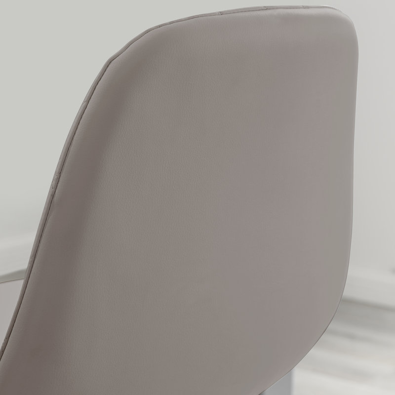 Tabouret de bar Morral Luxury, Cappuccino, Argent
