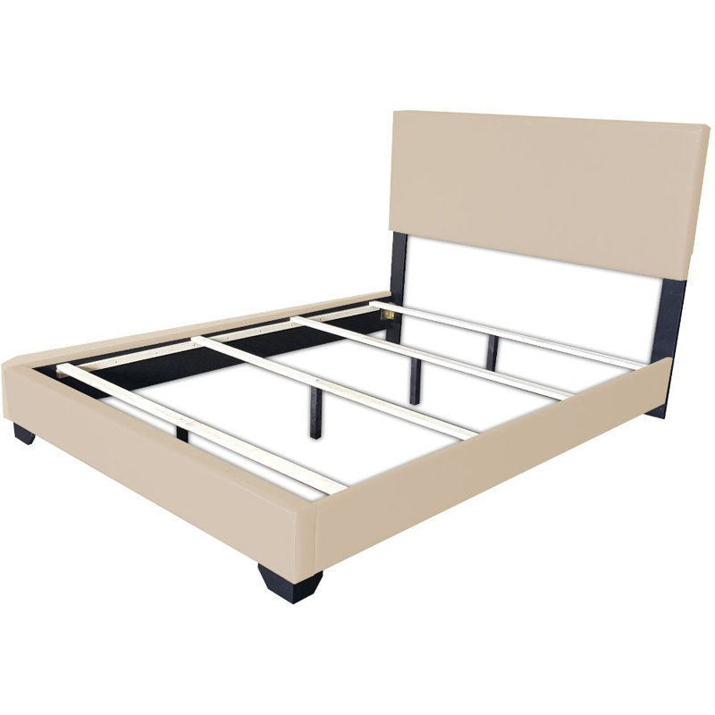 Lit tapissier standard Anchorage, Grand, Beige