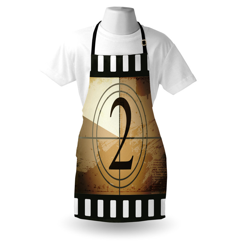 No Pattern Bib Apron