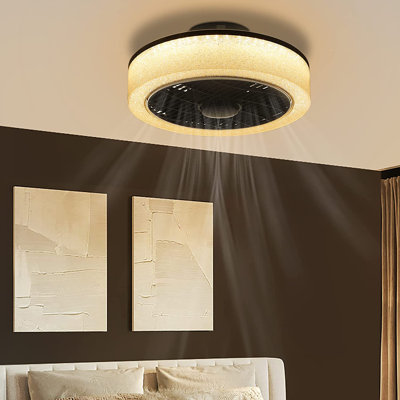 Vika Ceiling Fan with LED Lights