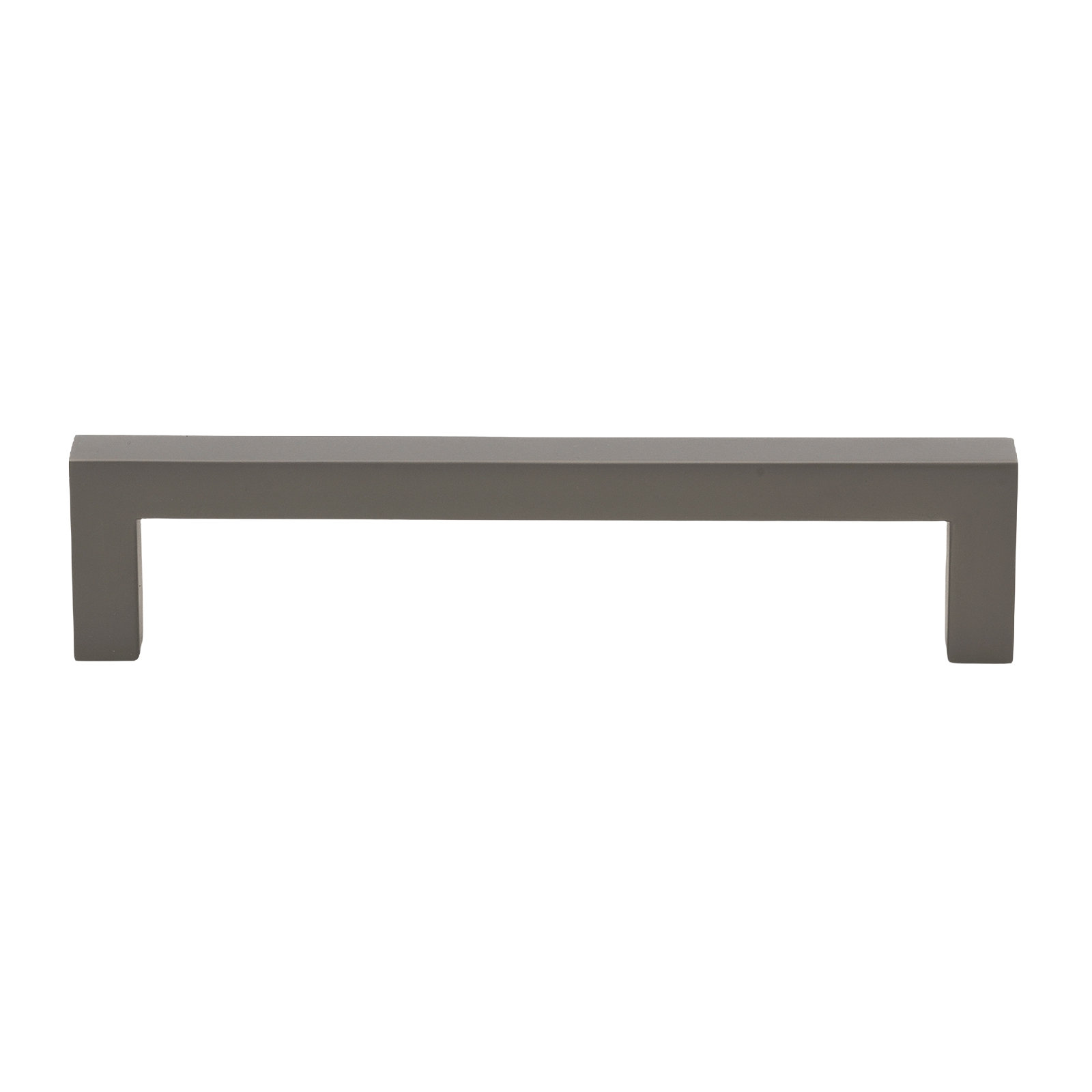 Kingston Collection Solid Square Bar Pull, Graphite, 3 3/4"