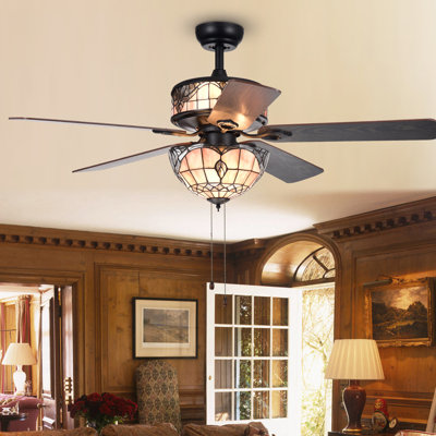 Cerny 15'' Ceiling Fan with Light Kit