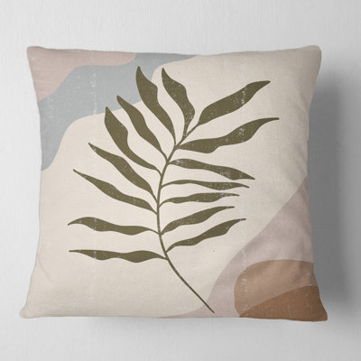 Floral Throw Pillow