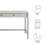 Emmeline 1-Drawer Scallop Writing Desk-106714561