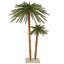 6' H Lighted Artificial Tropical Christmas Tree