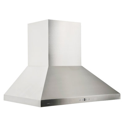 Cavaliere 42" Stainless Steel 860 CFM Ducted (Vented) Wall Range Hood with Baffle Filter