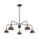 Mansingh 5 - Light Steel Dimmable Dome Chandelier