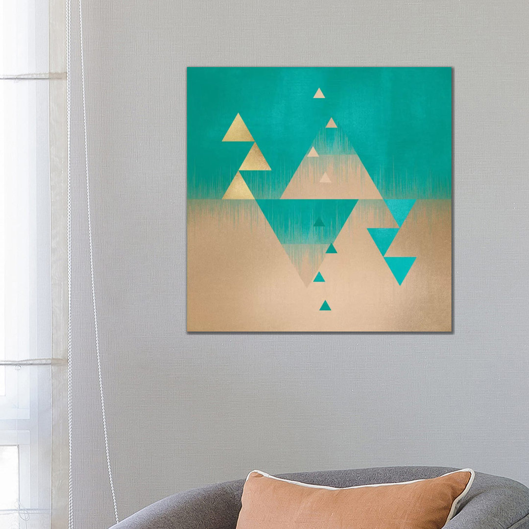 Pyramiden von Elisabeth Fredriksson - Galerie-umwickelte Leinwand Giclée auf Leinwand