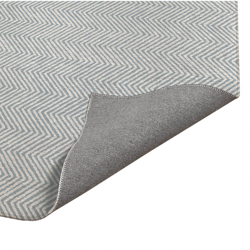 Tapis extérieur à chevrons antidérapants, Rectangulaire 8 pi x 10 pi