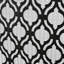 Pare-étincelles en fer simple à panneau, motif circulaire contemporain superposé, finition noire, profondeur 39,66 po, largeur 11,19 po, hauteur 36 po, protège la maison des braises et de la fumée