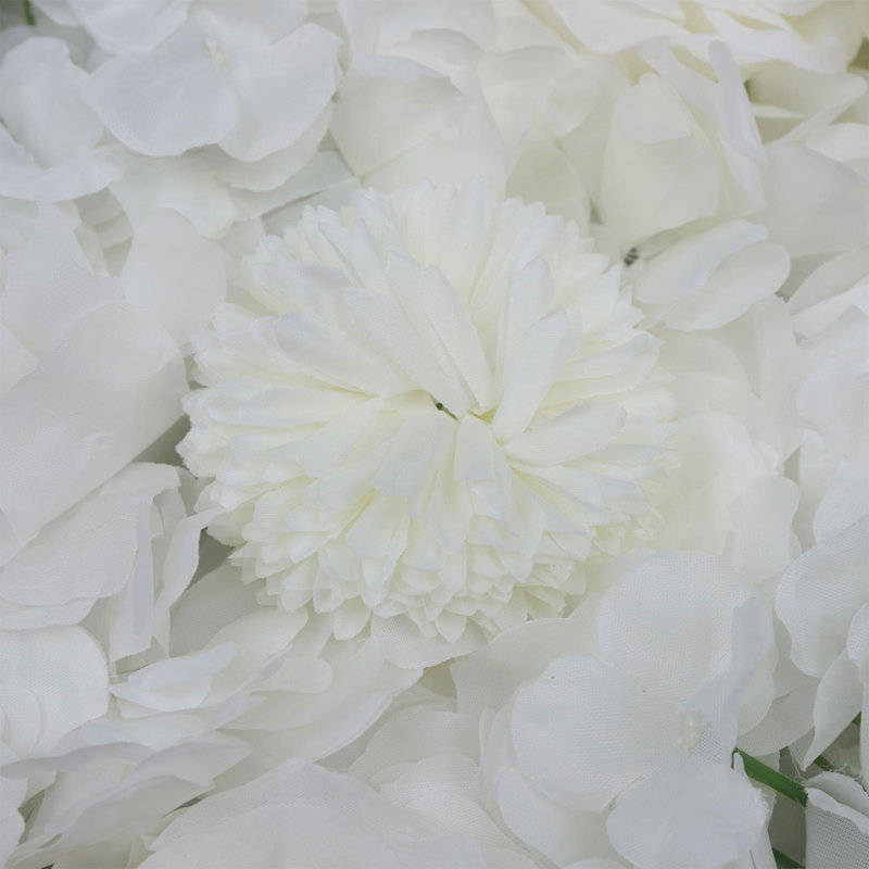 Fleur artificielle murale, Ivoire blanc